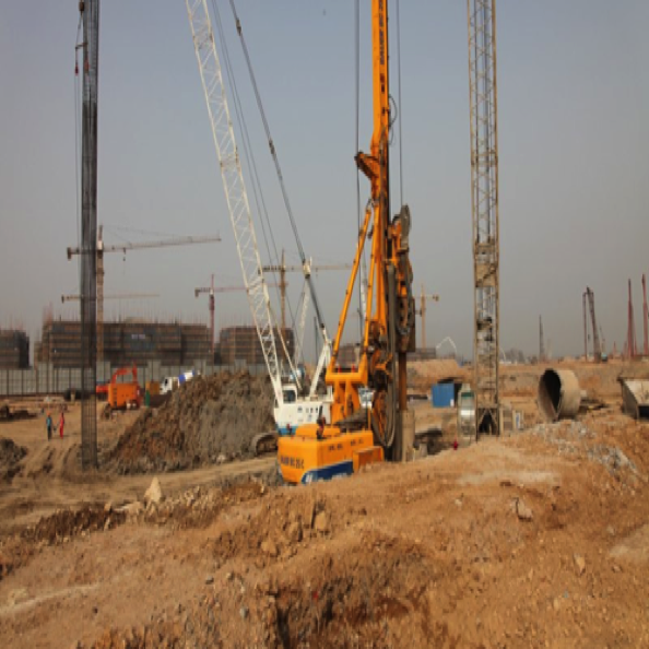 咬合桩施工（2012）
Construction of secant single piles（2012）