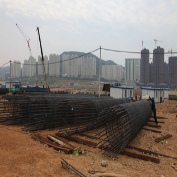 咬合桩施工（2012）
Construction of secant single piles（2012）